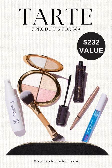 Tarte — 7 products for $69💄💋 $232 value

Beauty, makeup, mascara, foundation, skincare, brushes, setting spray, shape tape

#LTKFindsUnder50 #LTKSaleAlert #LTKBeauty
