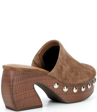 Amari Studded Suede Platform Mules | Dillard's