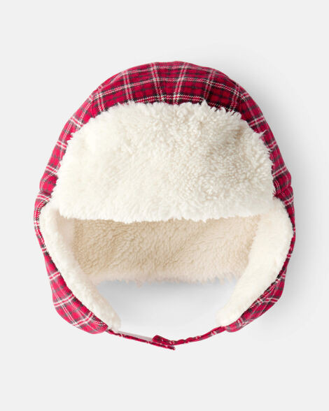 Toddler Boy Plaid Trapper Hat | Carter's Inc