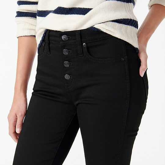 9" vintage straight jean in black | J. Crew US
