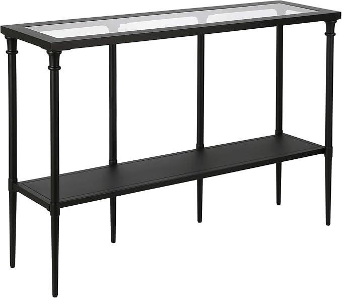 Dafna 45'' Wide Rectangular Console Table in Blackened Bronze | Amazon (US)