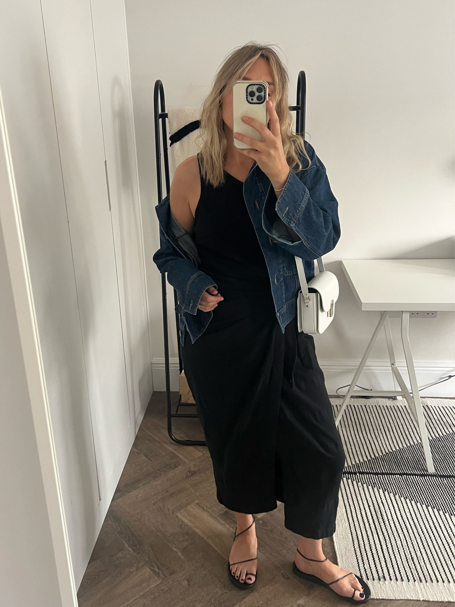 A simple lbd causal look.

Wearing a 40 in the denim jacket and a small in the dress 

#LTKSeasonal #LTKunder50 #LTKunder100