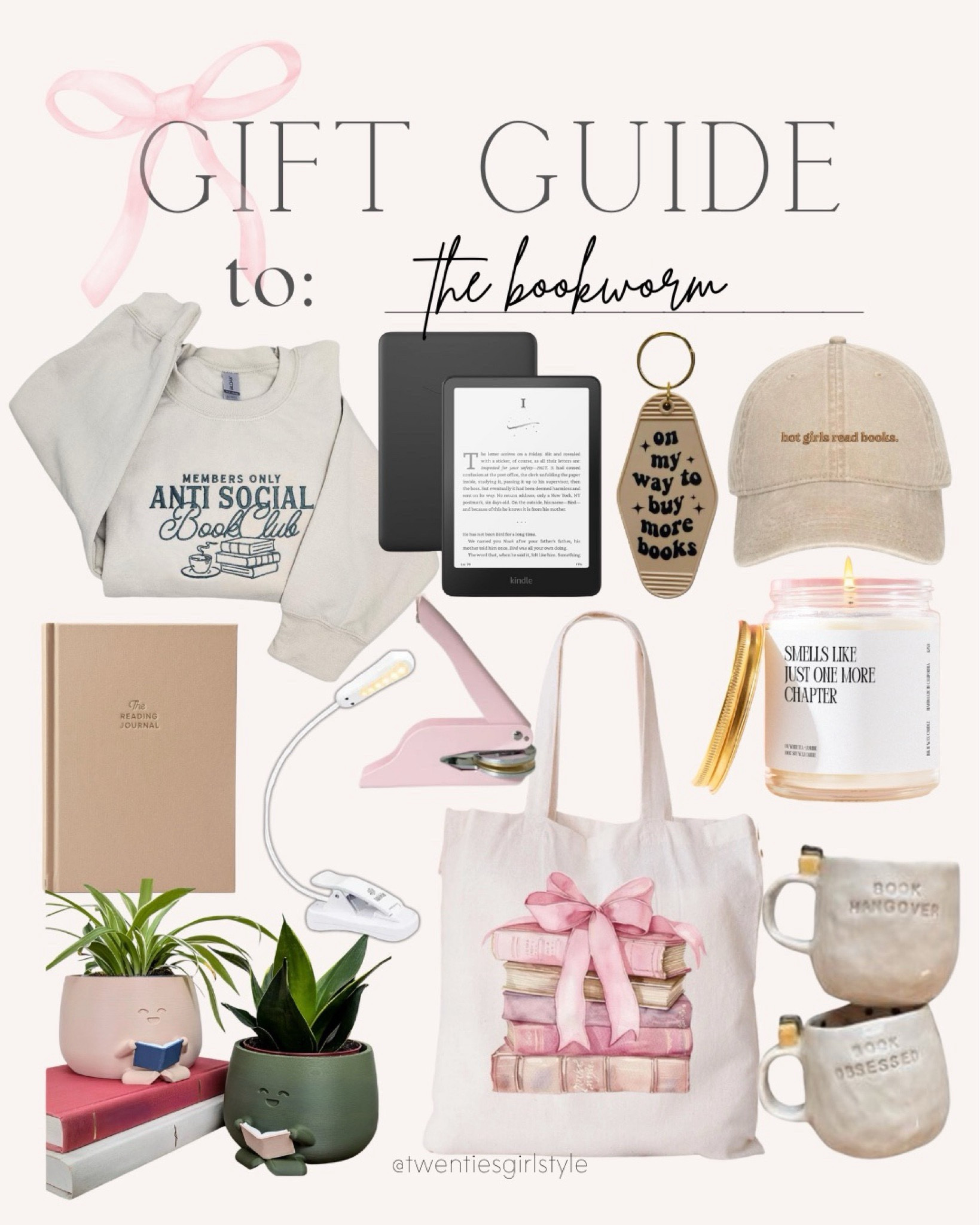 GIFT GUIDE🎀 gifts for the bookworm

Bookish gifts | gift guide | Christmas gifts 



#LTKHoliday #LTKGiftGuide #LTKFindsUnder50