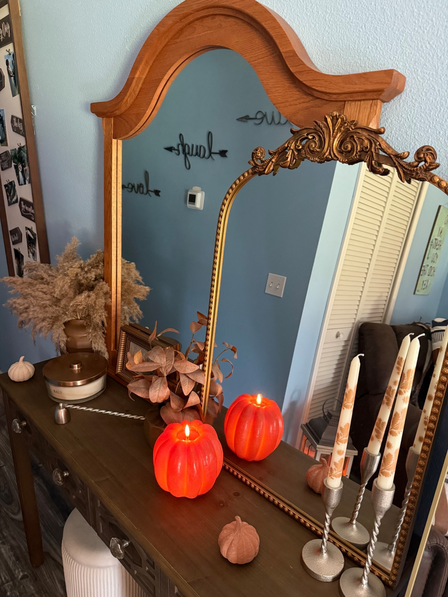 So happy I found one of the frameless pumpkin candles for under $20 🎃🕯️ it was actually 60% off at Michael’s right now 

#LTKFallSale #LTKHome #LTKSeasonal