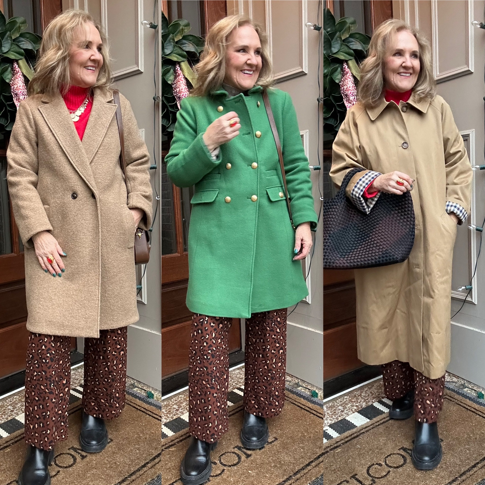 We have a lot of winter ahead. Are you ready? 

Talbots green coat is a medium weight. Beautiful quality and perfect for climates that are more temperate or cold climates in spring. Wearing a 10 petite. 

J Crew boiled wool limited availability.



Winter coats winter jackets Talbots green coat super puff black wool coat 

#LTKOver40 #LTKSeasonal #LTKSaleAlert
