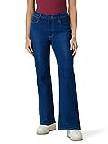 Wrangler womens High-waisted Fierce Flare Jeans, Deep Sea, 4 1 US | Amazon (US)