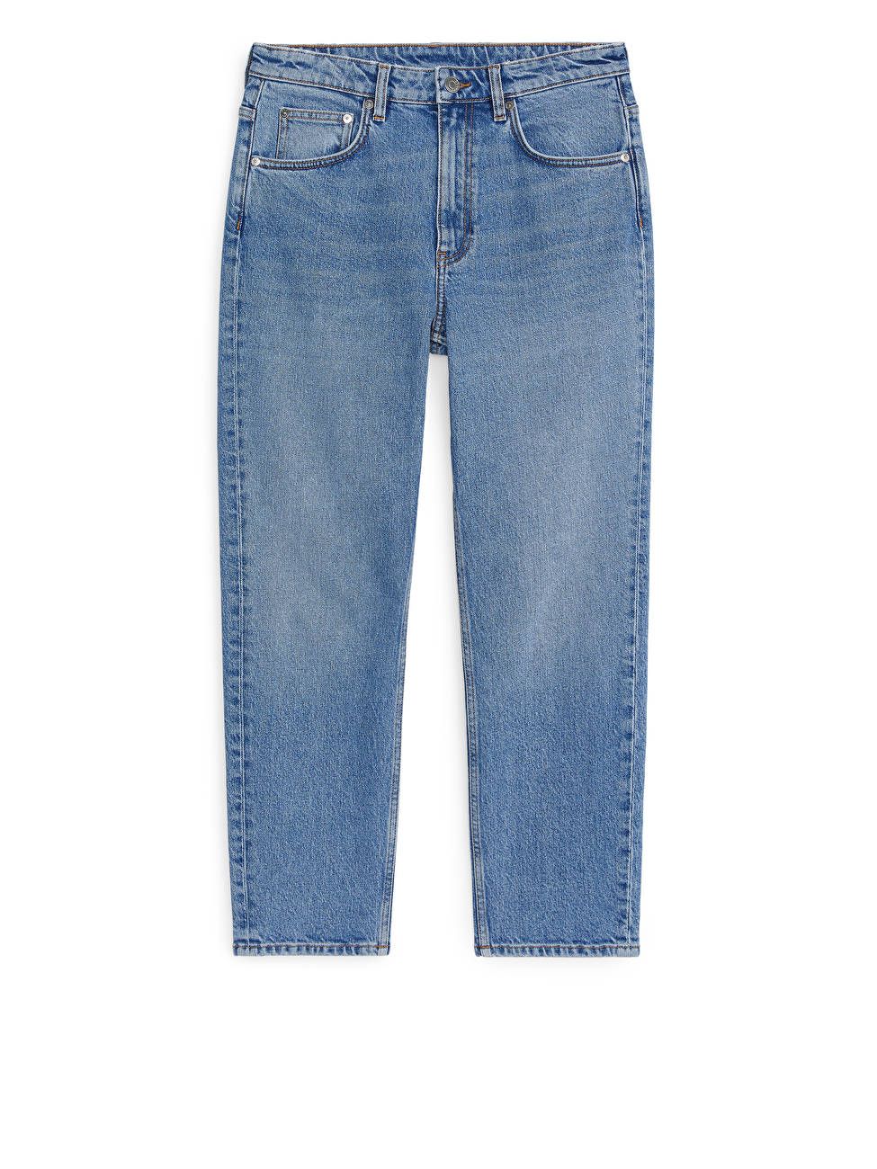 REGULAR CROPPED STRETCH Jeans | ARKET (US&UK)
