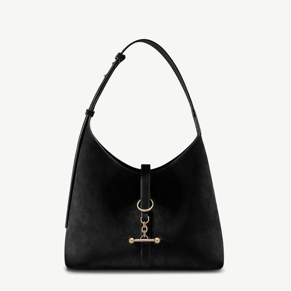 Strathberry - Kite Hobo - Black | Strathberry