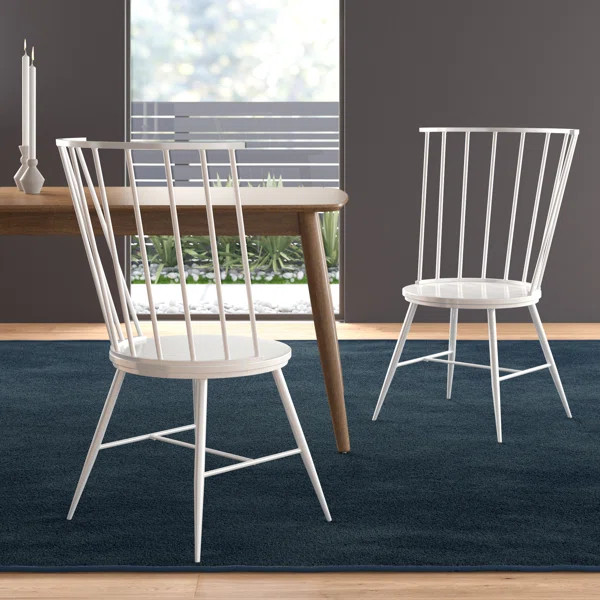 Kennamer Metal Slat Back Side Chair | Wayfair Professional