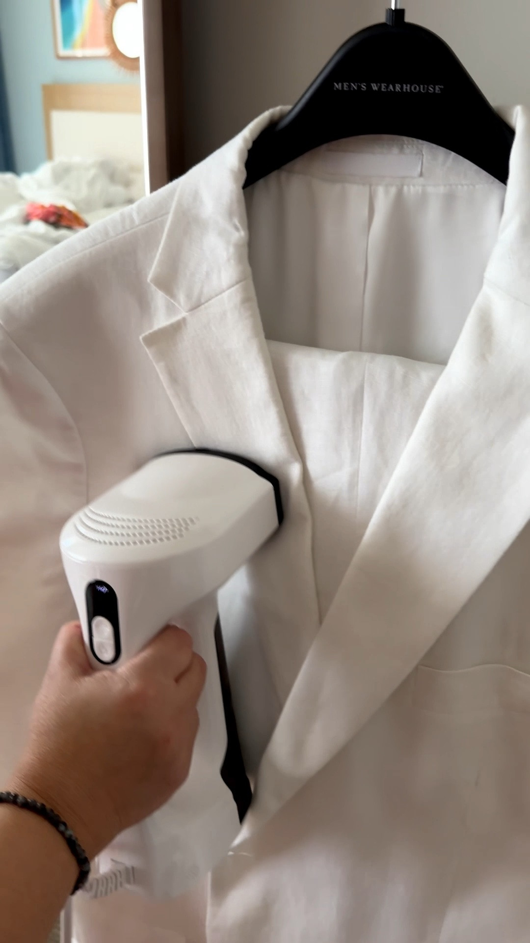 So much better than an iron!

Wrinkled vacation outfits? Not anymore ✨

I brought this vacuum clothes steamer with us to Honolulu and it completely saved my husband’s linen suit after traveling. It steamed everything beautifully in minutes and honestly works so much better than a traditional iron.

I love that I can now press suits, dresses, and delicate fabrics at home without spending money at expensive cleaners just for steaming and pressing. It’s compact, travel-friendly, heats up quickly, and makes everything look polished and fresh.

The price is honestly excellent for how well this works, and I’ve already added it to my travel essentials list. It’s linked below if you want to grab one before your next trip ✈️✨

#travelfinds #amazonfinds #travelessentials #homelifestyle #luxurytravelhack

#LTKSaleAlert #LTKTravel #LTKHome