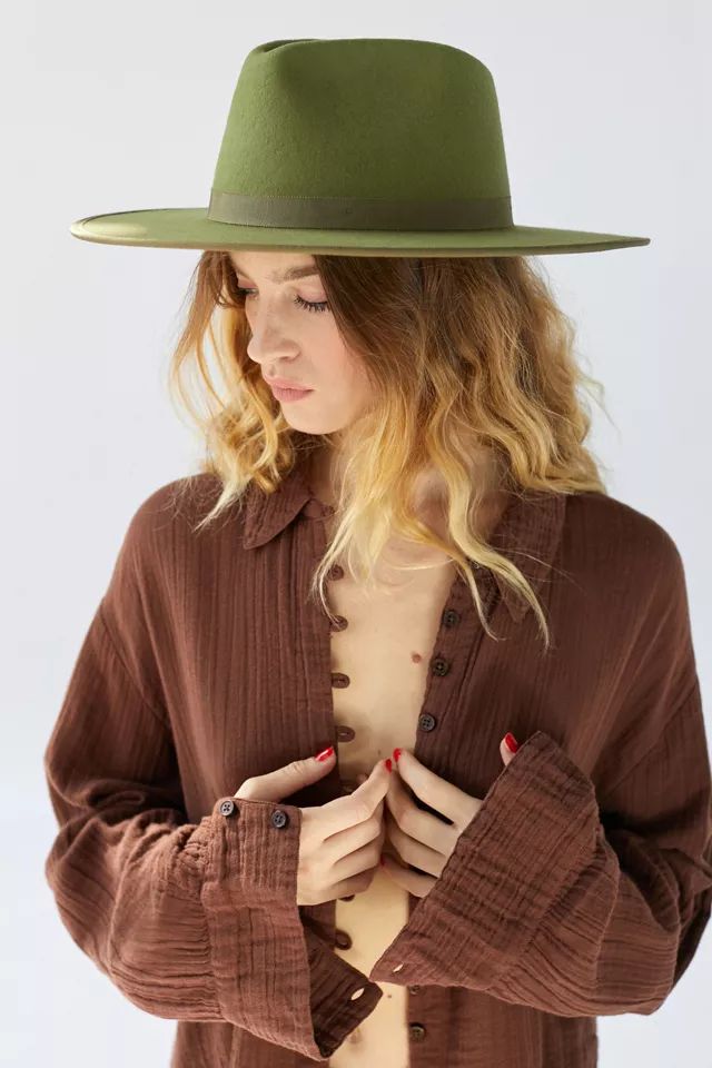 Brook Western Felt Rancher Hat | Urban Outfitters (US and RoW)