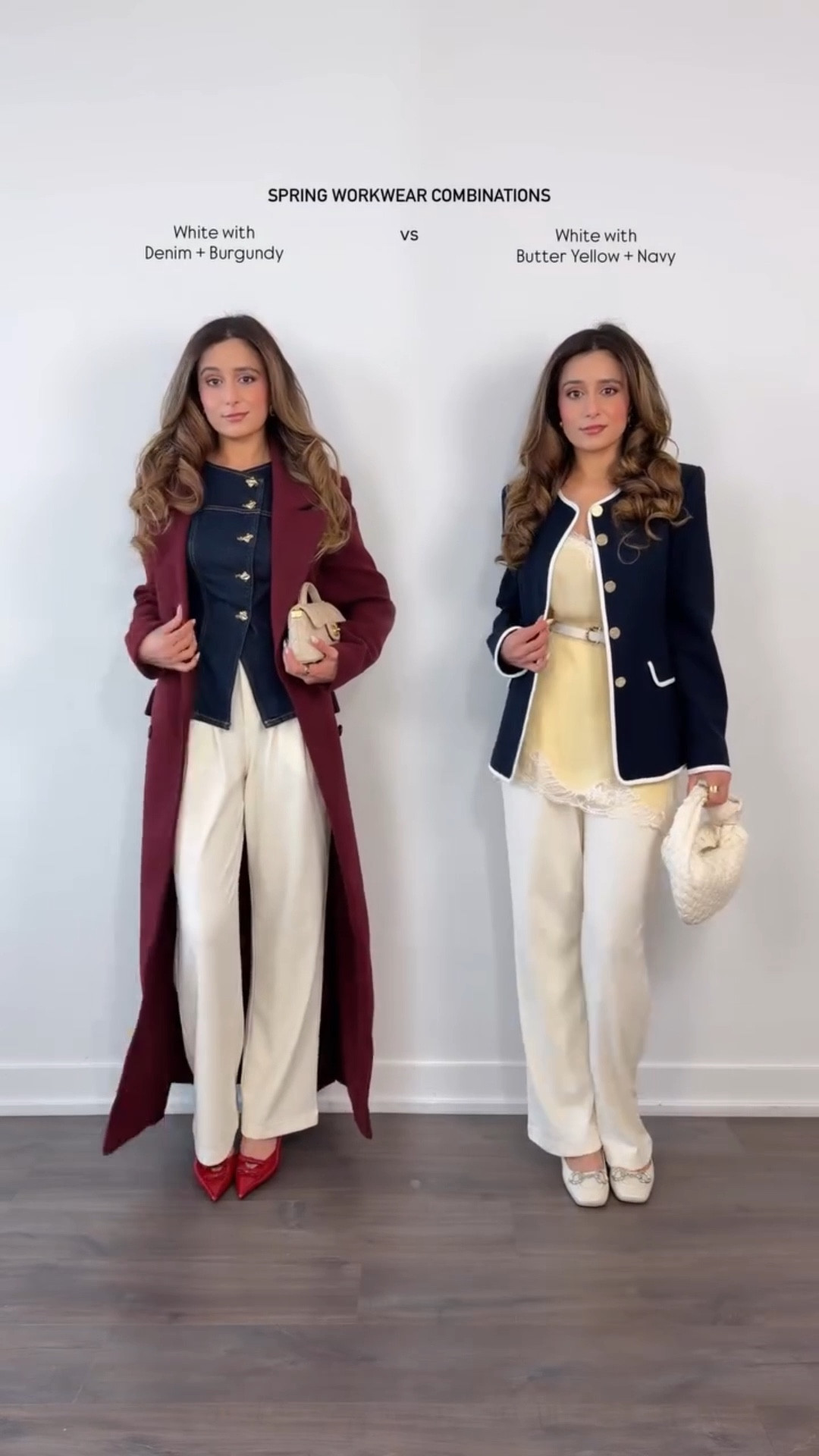 Color combinations for Spring. Pants 10% Discount: IUGASHARON

Did you see the cardigan bow hack? Loved  it! This way the sweater doesn’t fall off and elevates the outfits. Love how these add a fresh twist to neutrals making it perfect for spring summer.#LTKSpringSale

#LTKootd #LTKWorkwear