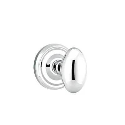 Privacy (Bed & Bath) Egg Knob with Regular Rose | Perigold