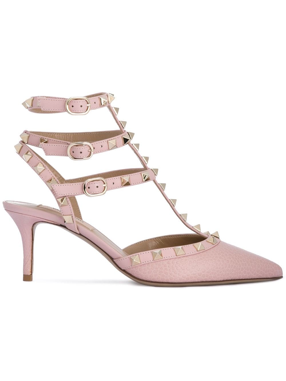 Valentino Valentino Garavani Rockstud pumps - Pink | FarFetch US