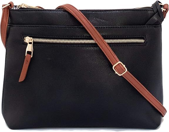 Crossbody Bags for Women vegan leather PU, lightweight handbag, cross body shoulder bag, adjustab... | Amazon (US)