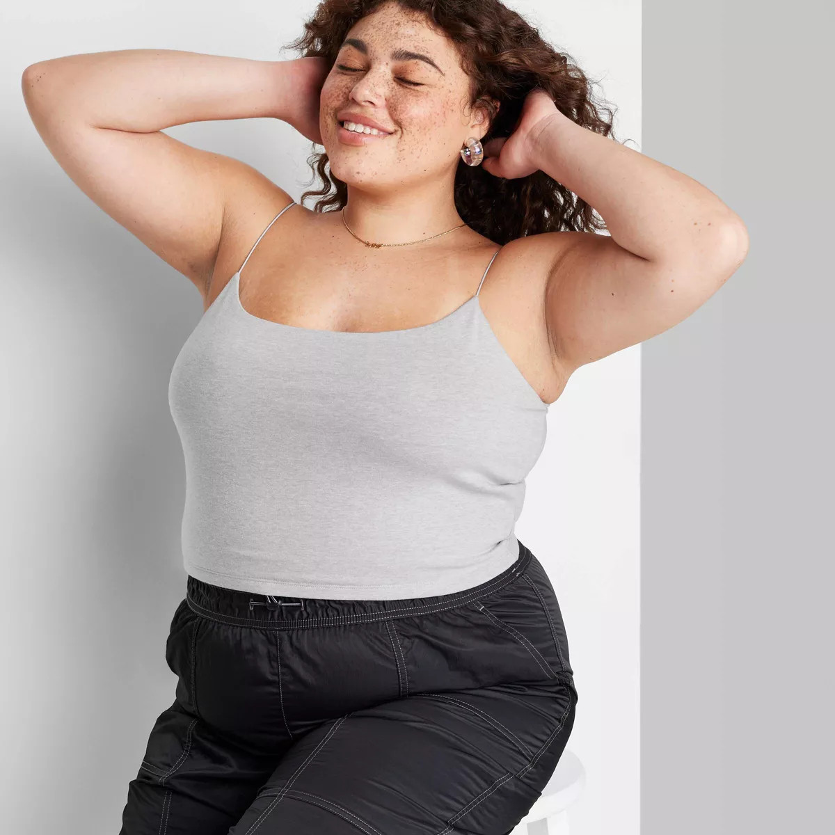 Women's Cropped Cami Tank Top - Wild Fable™ | Target