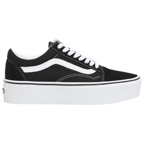 Vans Womens Vans Old Skool Stackform - Womens Shoes Black/White Size 11.5 | Champs Sports
