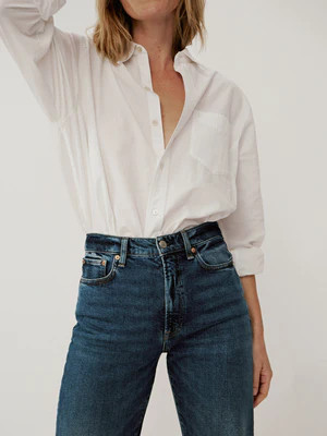 White Mainstay Cotton Shirt - Buck Mason- Modern American Classics | Buck Mason