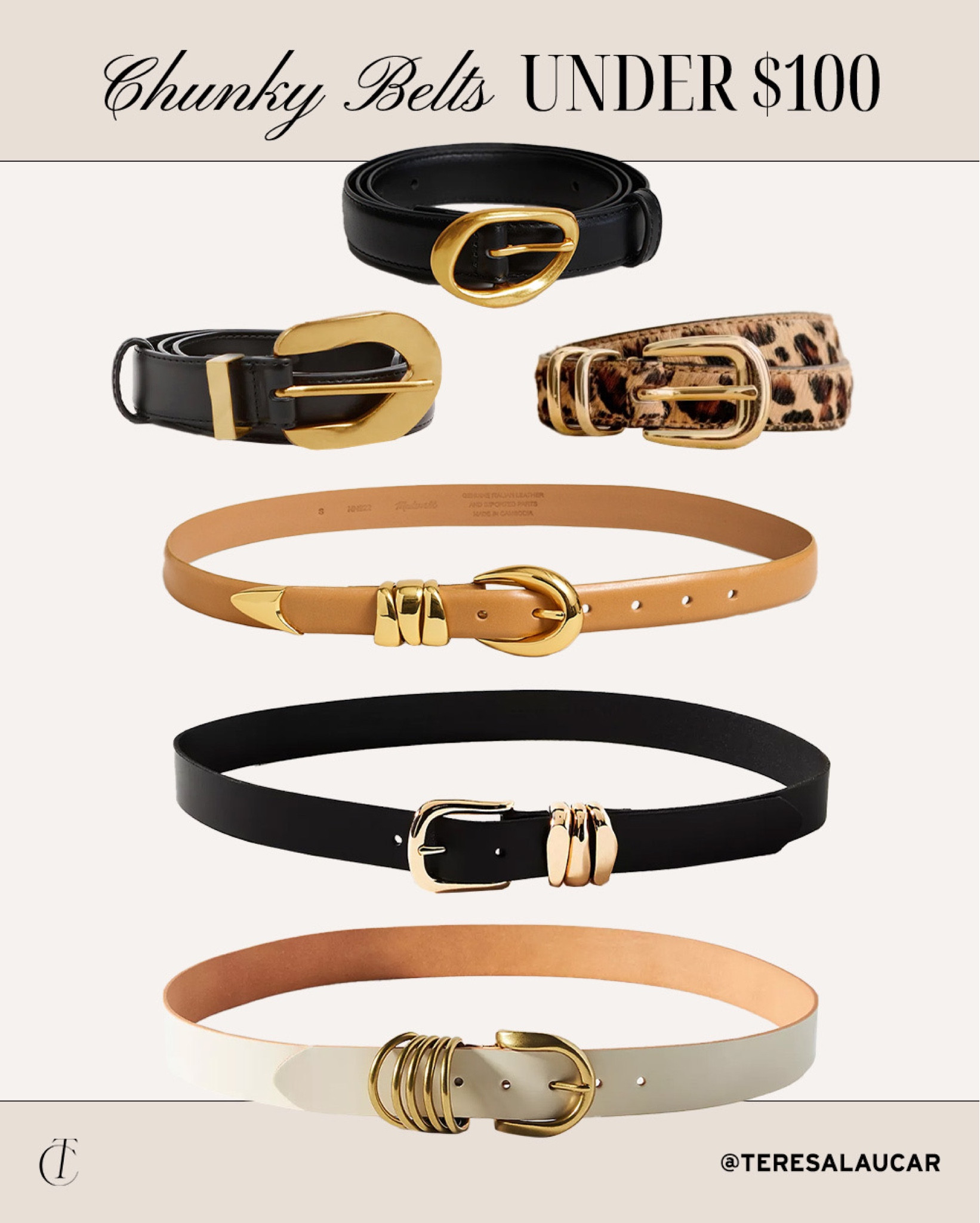 Chunky belts under $100 I’m loving! 

#LTKfindsunder100 #LTKstyletip