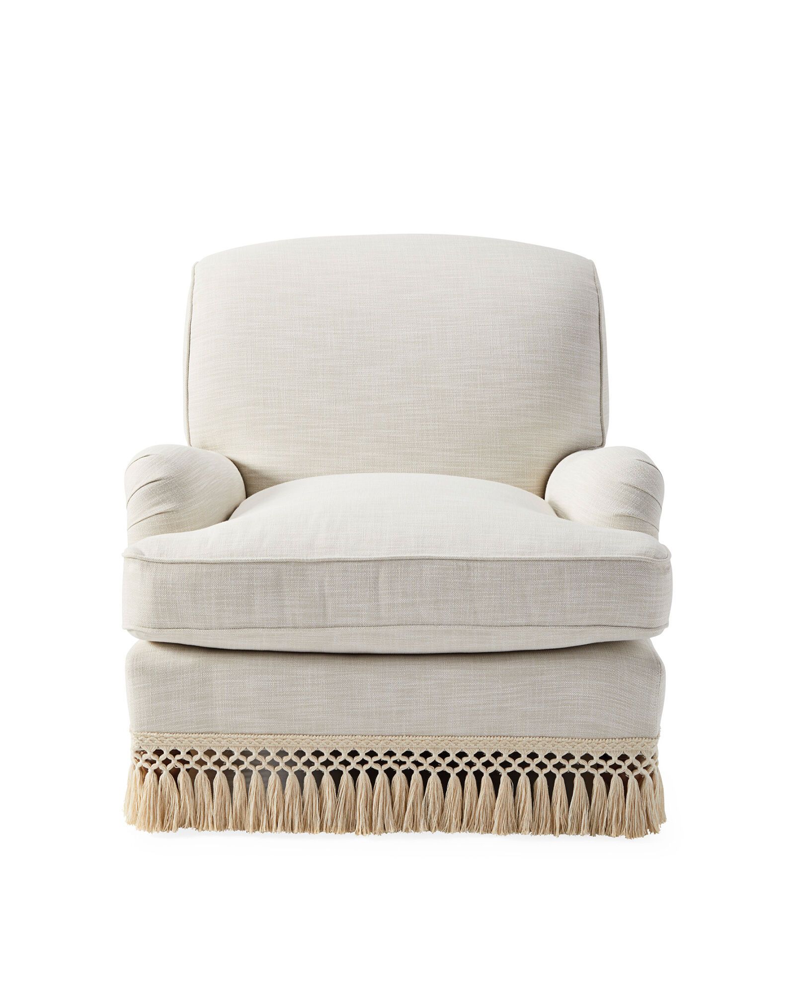 Miramar Fringed Chair | Serena and Lily