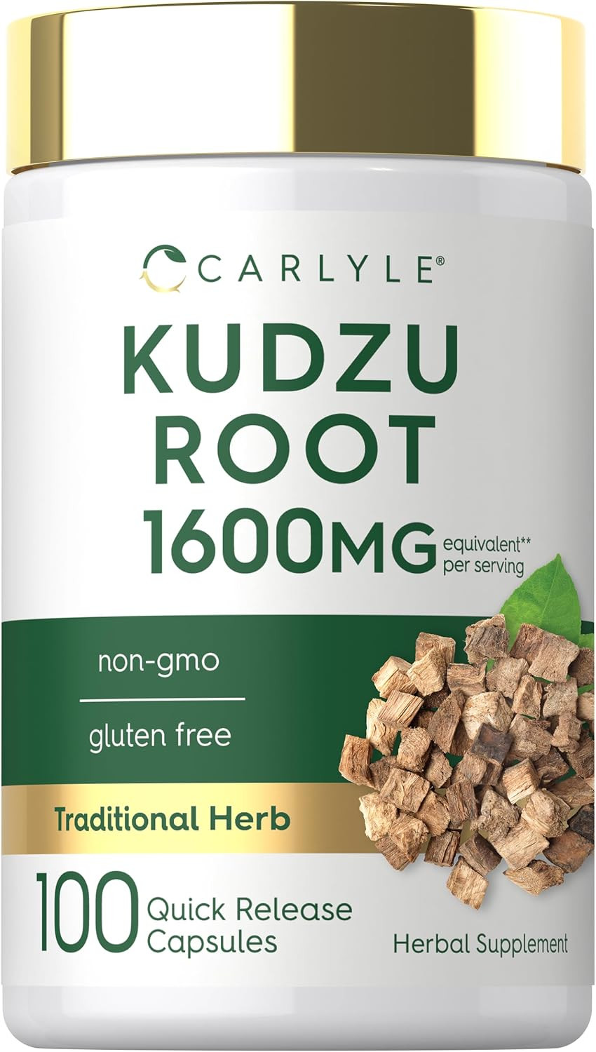Carlyle Kudzu Root | 100 Extract Capsules | Non-GMO and Gluten Free Formula | Traditional Herbal ... | Amazon (US)