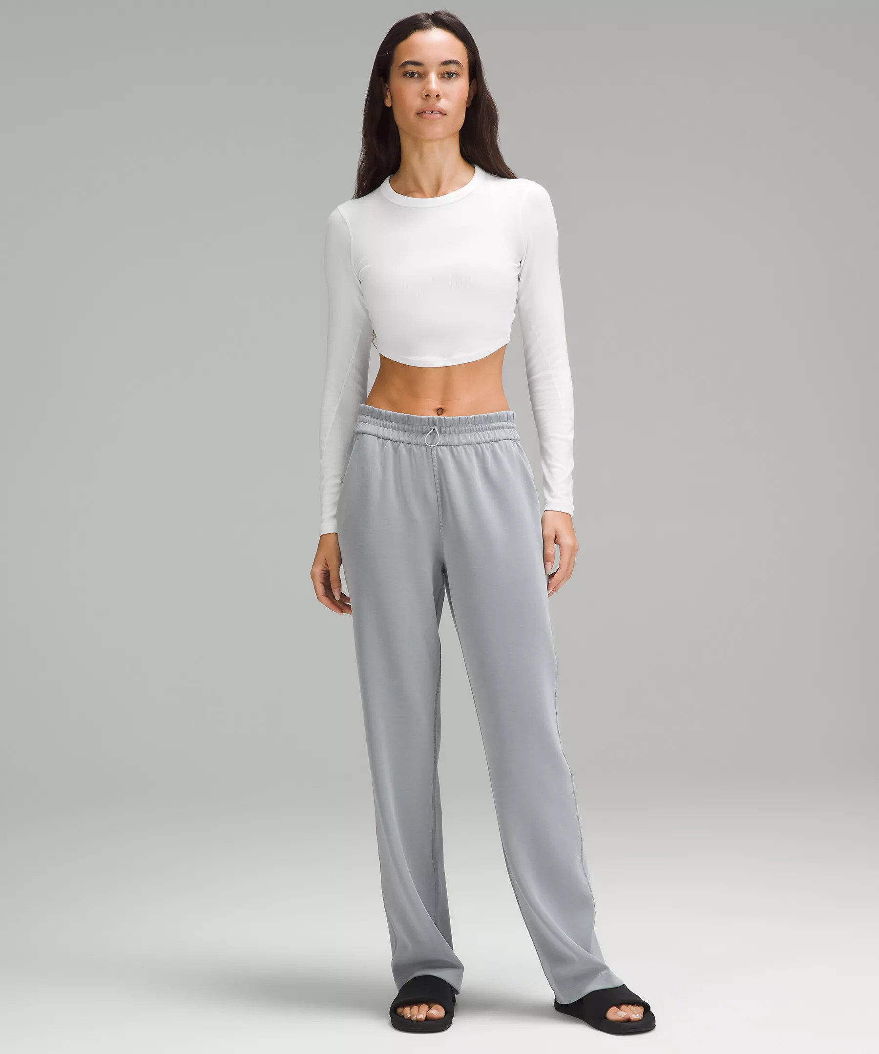 Hold Tight Cropped Long-Sleeve Shirt | Lululemon (US)