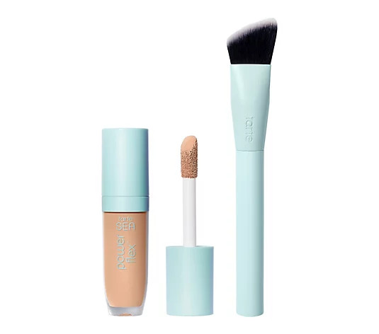 tarte Power Flex Concealer w/ Brush Brush - QVC.com | QVC