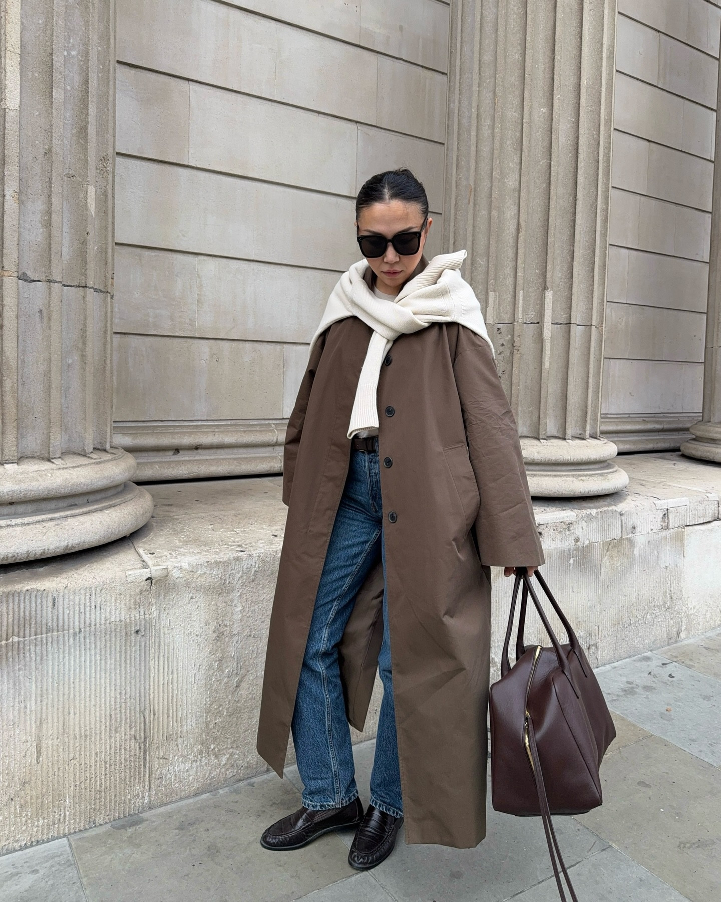 My kind of sunday look 🤍