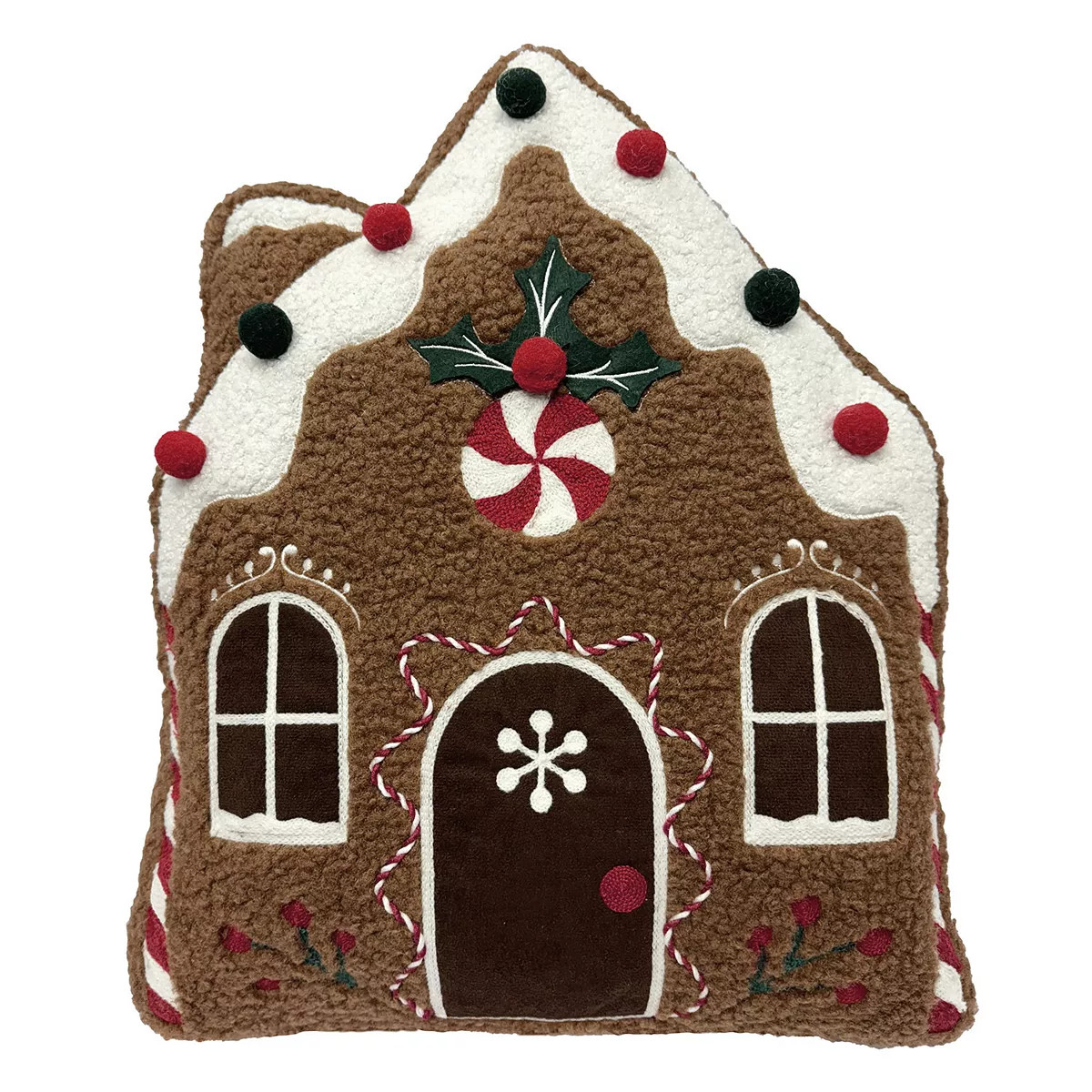 St. Nicholas Square® Gingerbread House Throw Pillow | Kohl's