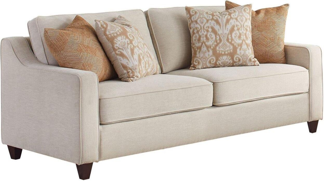 Christine Beige Sofa | 1stopbedrooms