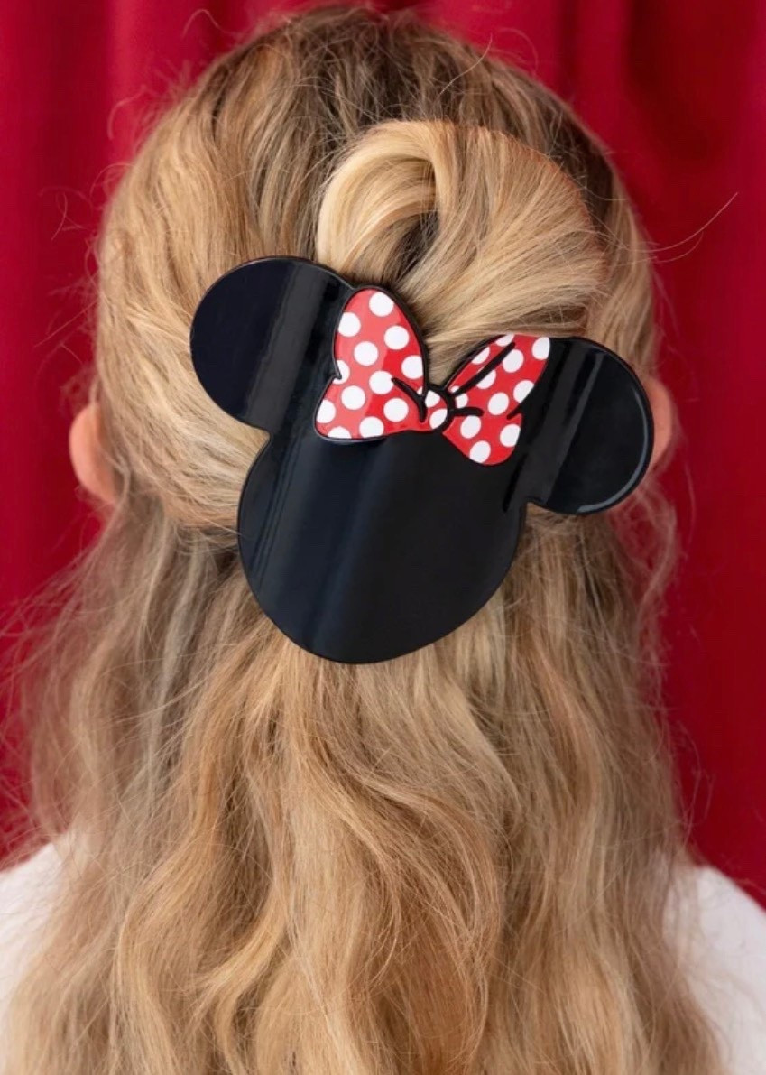 Minnie Mouse flat hair clip!! Teletie x Disney collab!

#LTKTravel #LTKootd #LTKgrwm