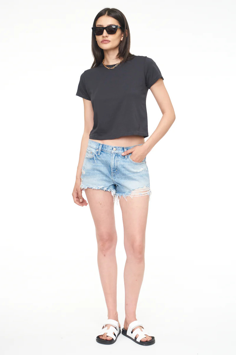 Gigi Low Rise Cut Off - Ohana Distressed | Pistola Denim