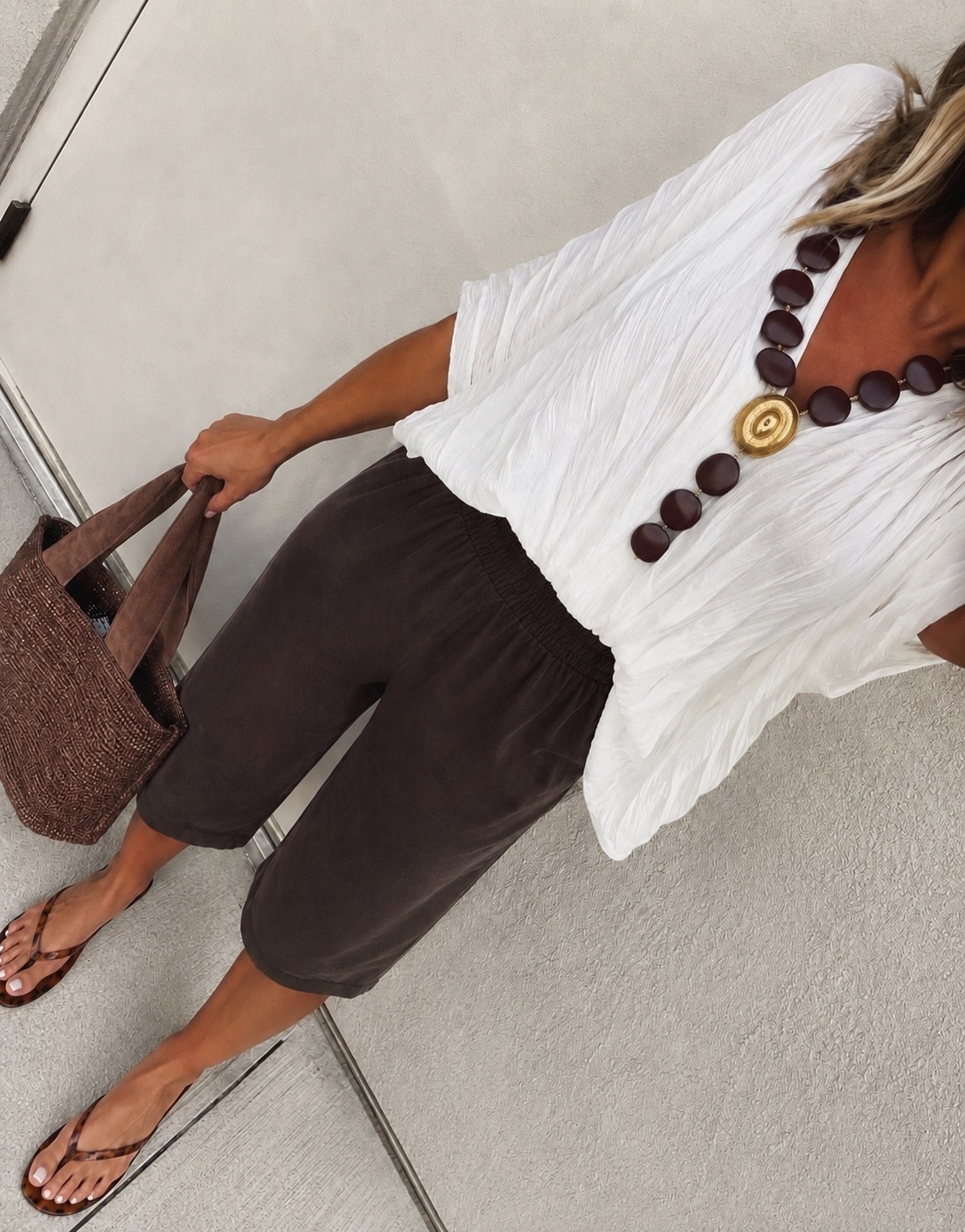 This necklace 👌🏻 and under $50
Shorts are on sale!