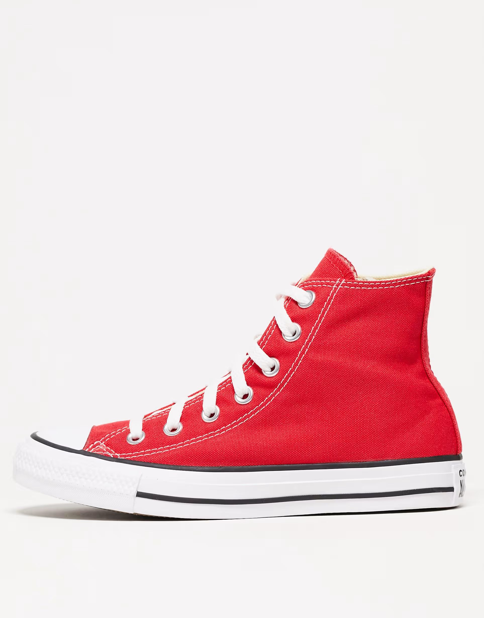 Converse Chuck Taylor All Star Hi trainers in red | ASOS | ASOS (Global)