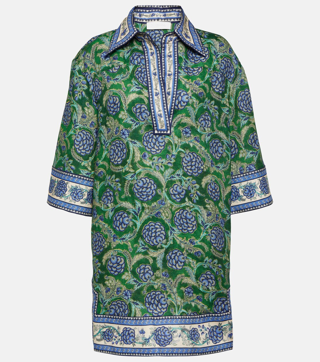 Junie floral linen tunic dress | Mytheresa (US/CA)