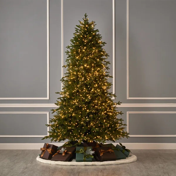 Dandan Lighted Artificial Christmas Tree - Includes a Tree Storage Bag and Remote Control | Wayfair North America