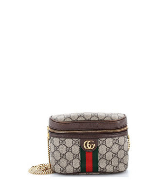 Small Ophidia Chain Belt Bag GG Coated Canvas | Macy's