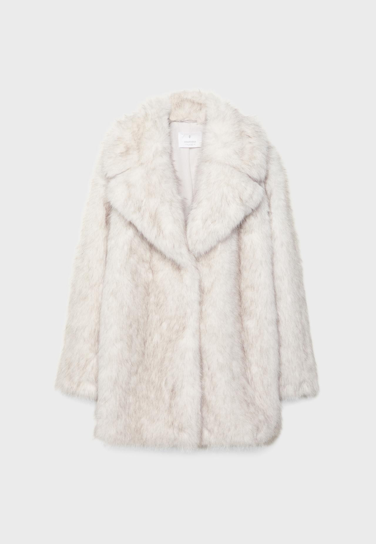 Langer Kunstfellmantel - Mode für Damen | Stradivarius Deutschland | Stradivarius DE