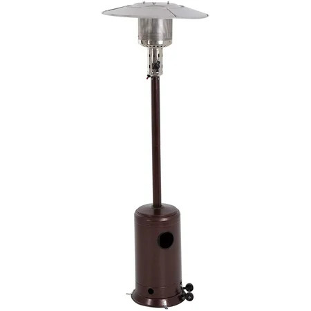 FDW Bronze Garden Outdoor Patio Heater Propane Standing LP Gas Steel w/accessorie Bronze | Walmart (US)