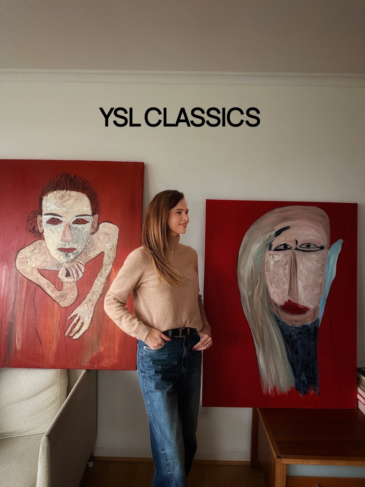 Timeless classics from YSL never fail 
Always on point 
Great investment 
85 cm 

#LTKwinter #LTKstyletip #LTKcanada