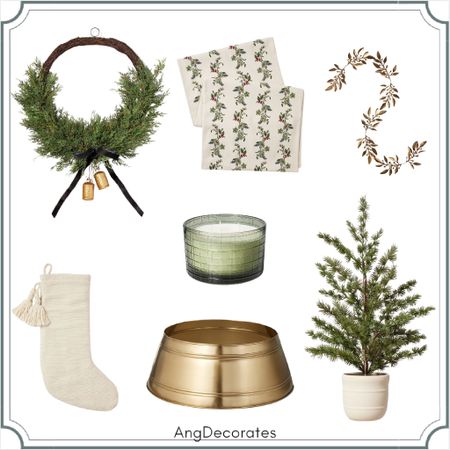 Target just dropped tons of new holiday decor! Sharing my favorite finds. 




Bell wreath table runner brass gold tree collar tabletop tree seasonal candle metal garland

#LTKhome #LTKHoliday #LTKSeasonal