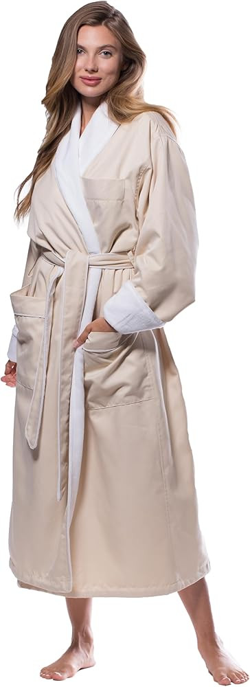 Turquaz Robes for Women - Luxury Plush Lined Bathrobe, 100% Polyester Microterry & Microfiber, Co... | Amazon (US)