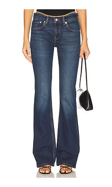 EB Denim Maria Mid Rise Bootcut Jean in Tribeca from Revolve.com | Revolve Clothing (Global)