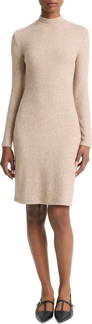 Vince Long Sleeve Rib Dress | Nordstrom | Nordstrom