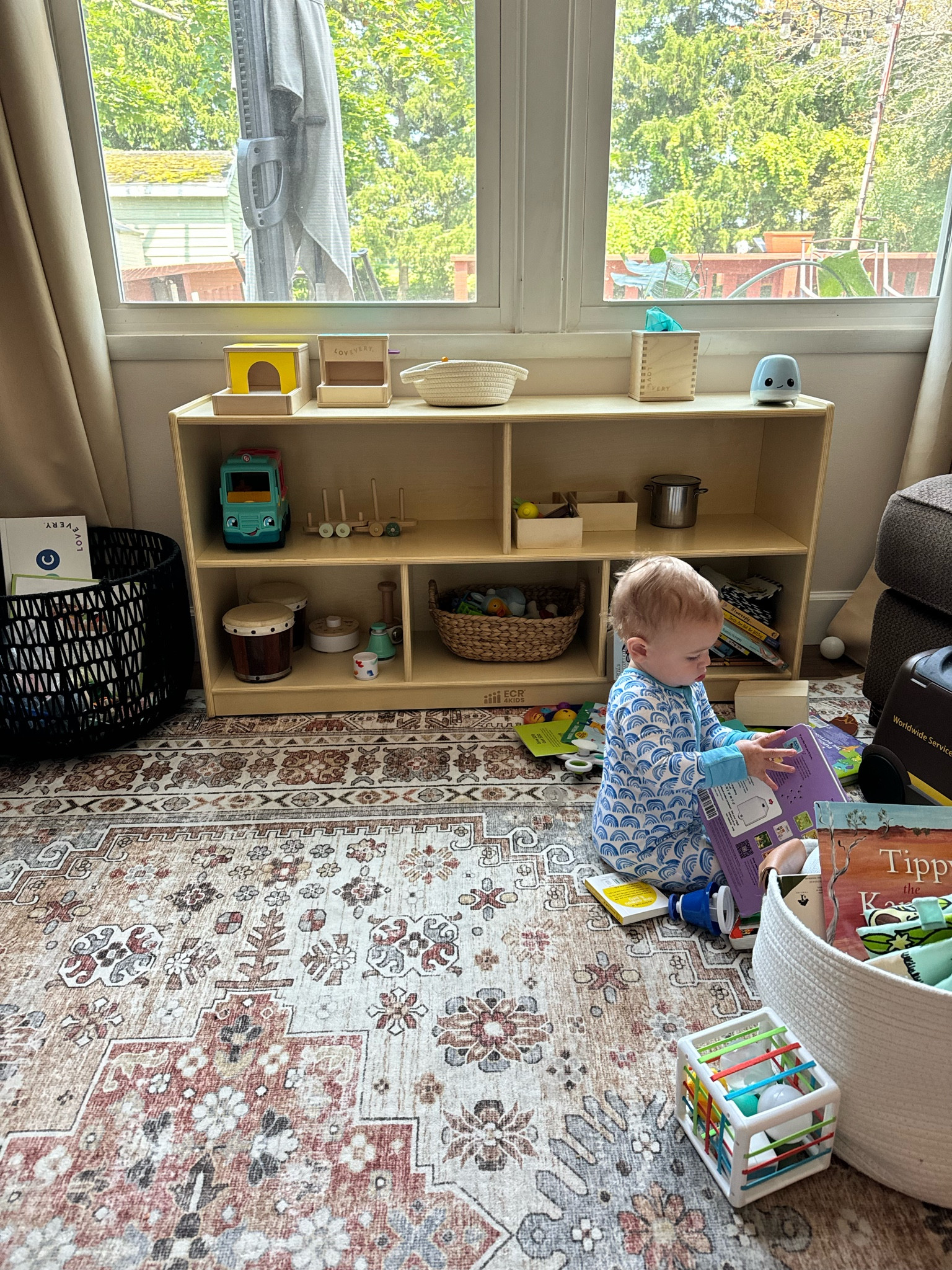Finally upgraded our play area with this lovely shelf. Best thing? It’s on wheels! Super easy to assemble too  

#LTKKids #LTKFamily #LTKBaby