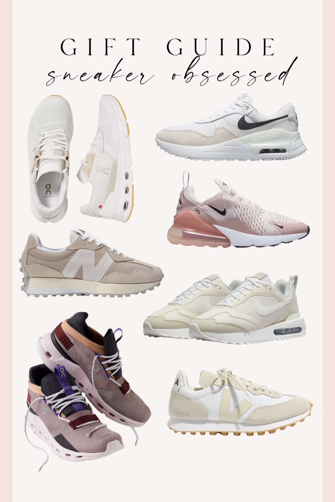 Gift guide for the sneaker lover! 

#LTKGiftGuide #LTKfit #LTKshoecrush