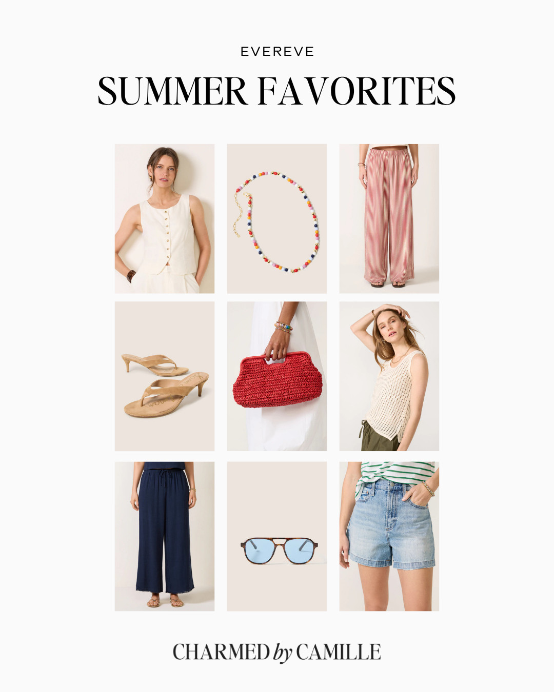 A few summer favorites from Evereve for weekends away, working from home, or lunch with friends!  

 #LTKSeasonal
