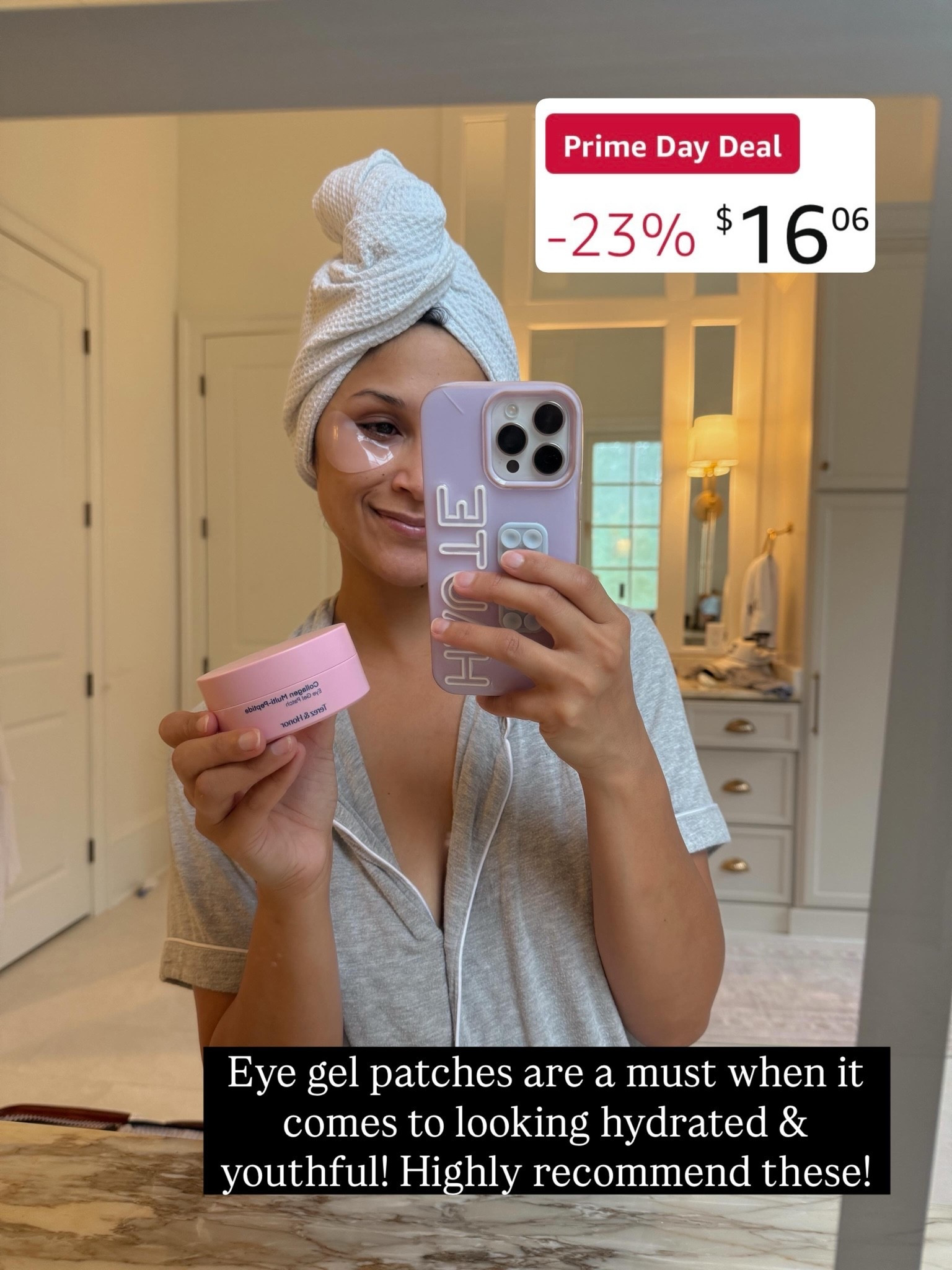 Highly recommend these gel eye patches to keep you looking hydrated and youthful! I use these almost everyday! But especially before a big event!

#LTKSaleAlert #LTKBeauty