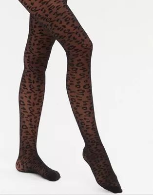 New Look leopard print tights | ASOS | ASOS (Global)