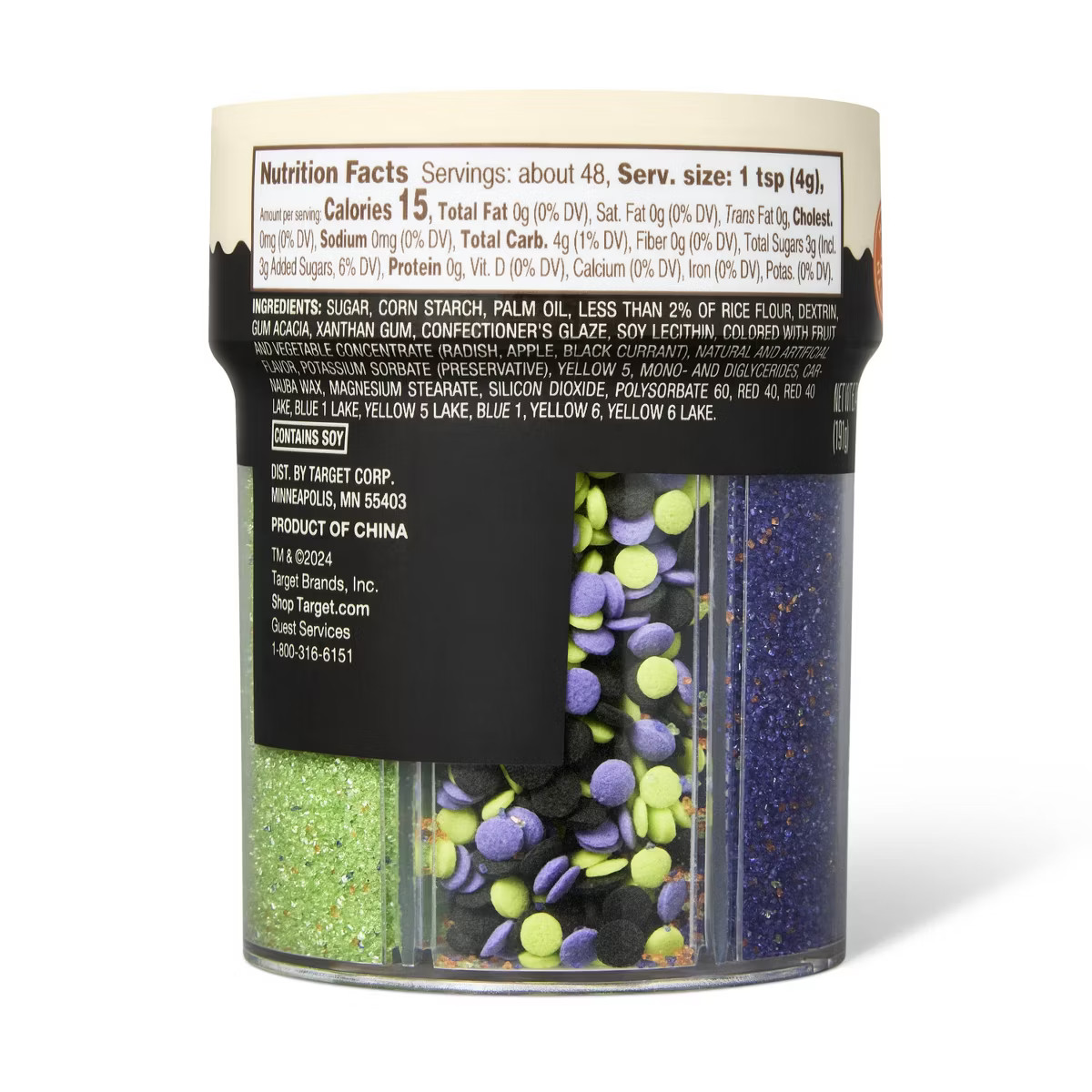 Halloween Sprinkles 6-Cell - 6.95oz - Favorite Day™ | Target